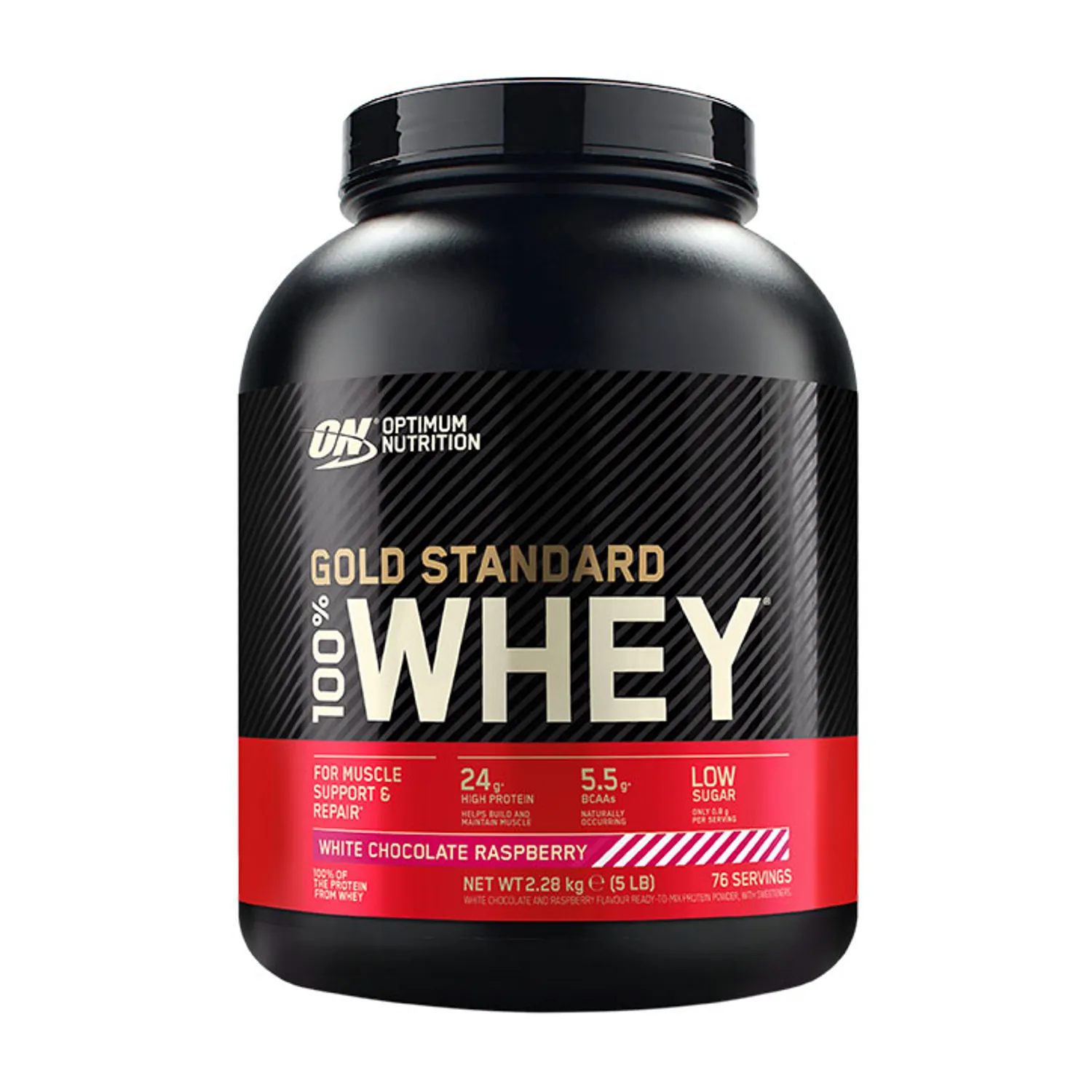 Gold Standard 100% Whey Protein White Chocolate & Raspberry 2.2kg