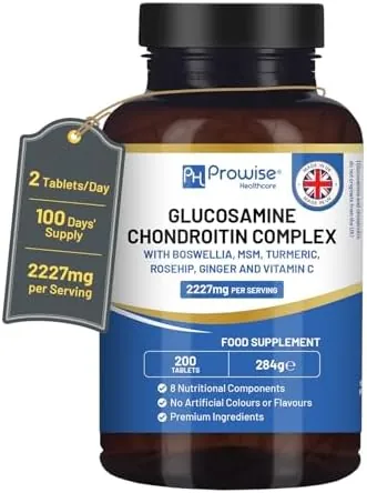 Glucosamine and Chondroitin Complex 2227mg per Serving