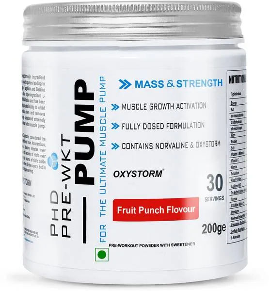 PhD Nutrition Pre-Workout Pump