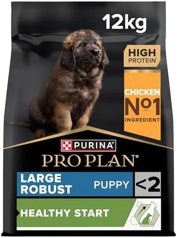 PRO PLAN Large Robust Puppy Healthy Start Chicken Dry Dog Food 12kg