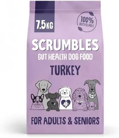 Scrumbles Turkey Dry Dog Food 7.5kg