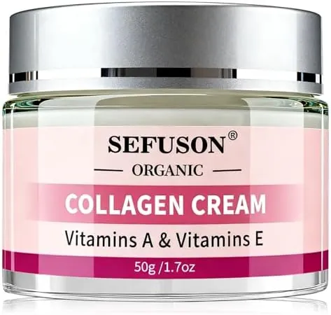 Collagen Cream for Face with Retinol and Hyaluronic Acid, Anti Wrinkle-Anti Aging Cream, Night and Day Anti Aging Skincare Facial Moisturizer, Face And Neck Cream (50ML)