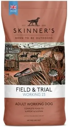 Skinner's Field & Trial Complete Dry Working 23 Adult Dog Food, 15 kg