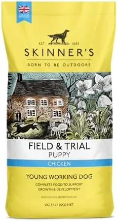 Skinner’s Field & Trial Puppy – Complete Dry Food, Sensitive, Supports Gut Health, Key Nutrients, 15kg