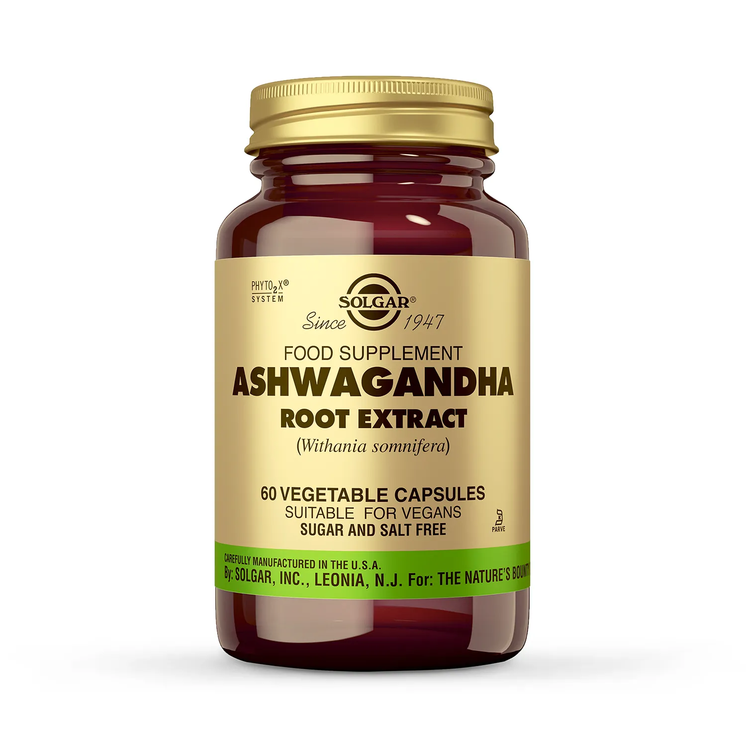 Ashwagandha Root Extract Vegetable 60 Capsules