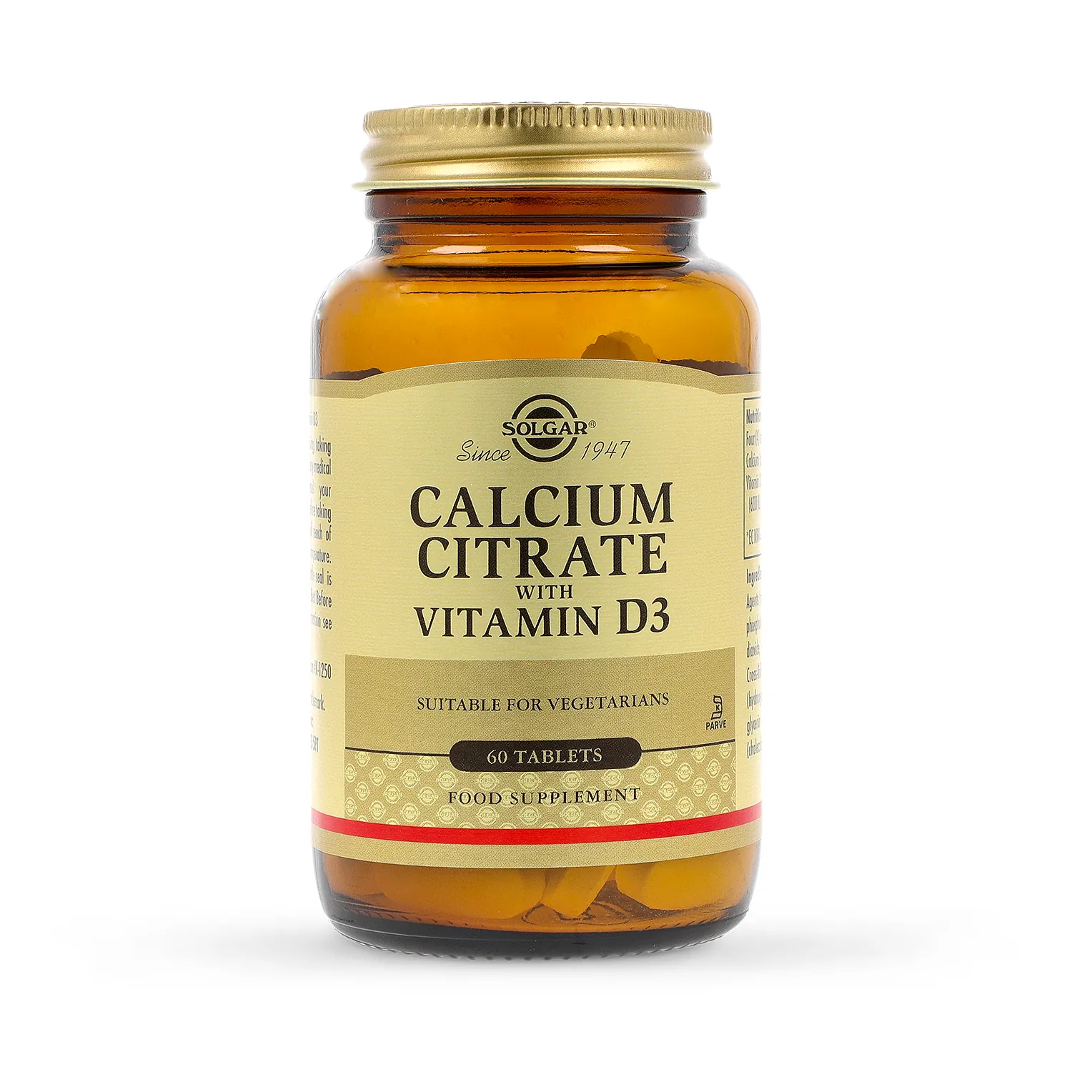 Calcium Citrate with Vitamin D3 60 Tablets