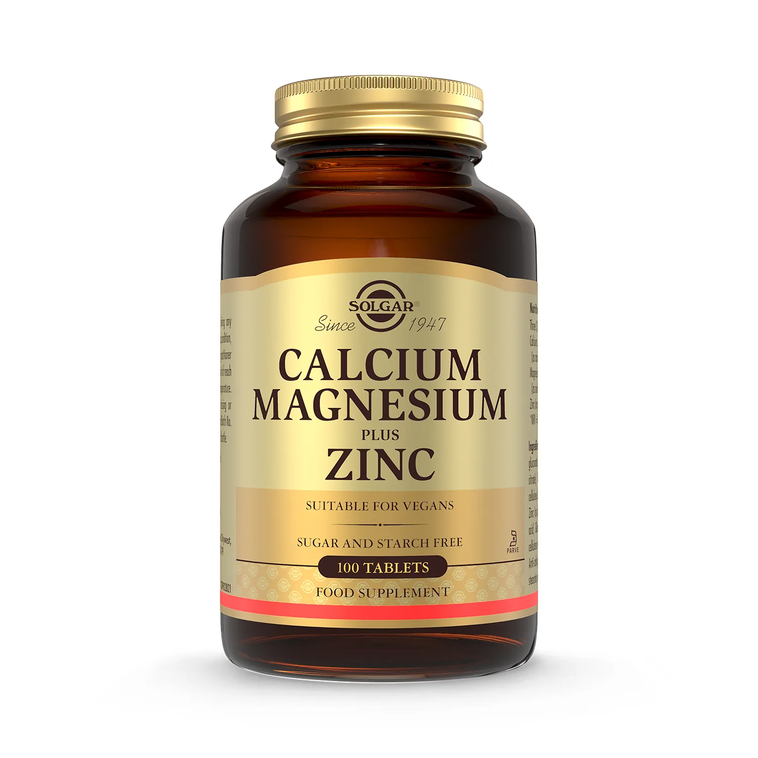Calcium Magnesium plus Zinc 100 Tablets