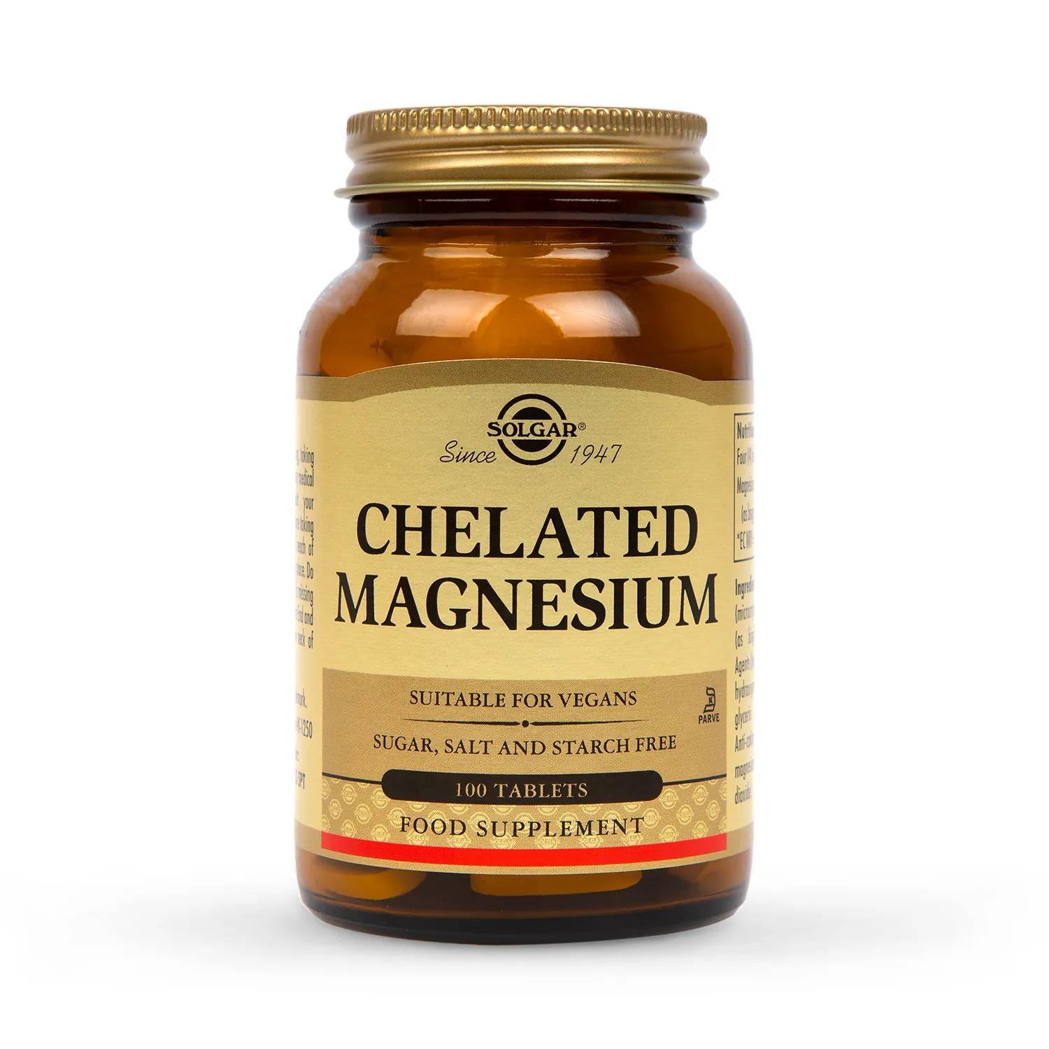 Chelated Magnesium 100 Tablets