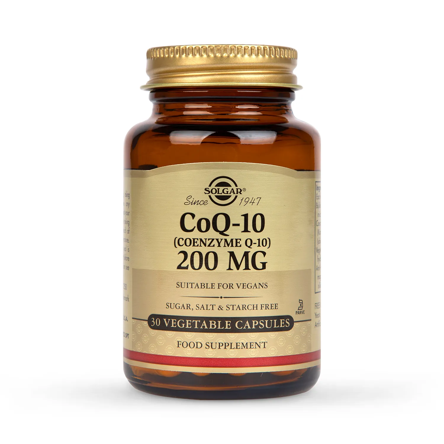 CoQ-10 200mg 30 Vegi Capsules