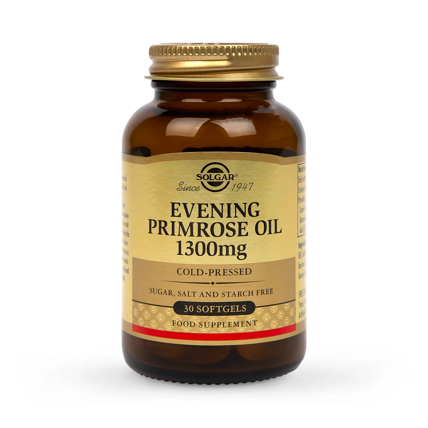 Evening Primrose Oil 1300mg 30 Softgels