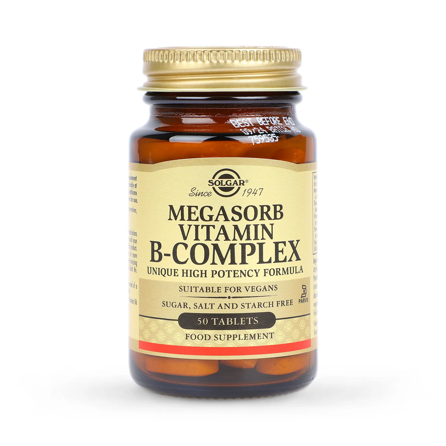 Megasorb Vitamin B-Complex 50 Tablets