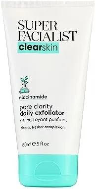 Super Facialist Clear Skin Pore Clarity Daily Exfoliator 150ml
