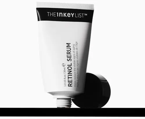 The INKEY List Retinol Serum 30ml, Reduces Hyperpigmentation, Anti-Ageing Skincare, Acne Treatment, Vegan Friendly, Suitable For All Skin Types