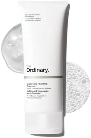 The Ordinary Glucoside Foaming Cleanser, Gentle Foaming Face Wash for All Skin Types Including Sensitive Skin, 150ml