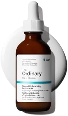 The Ordinary Hair Care Natural Moisturizing Factors + HA, Lightweight Hydrating Scalp Serum with Hyaluronic Acid and Squalane, 60ml