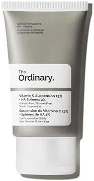 The Ordinary Vitamin C Suspension 23% + HA Spheres 2%, Brightening Serum with Pure L-Ascorbic Acid, 30ml