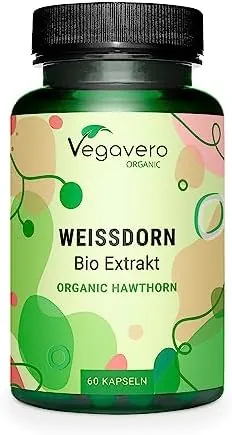 Vegavero Organic Hawthorn Berry Capsules