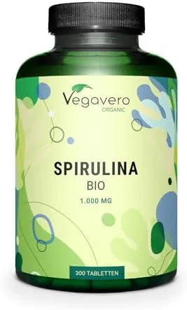 Vegavero Organic Spirulina 4000 mg