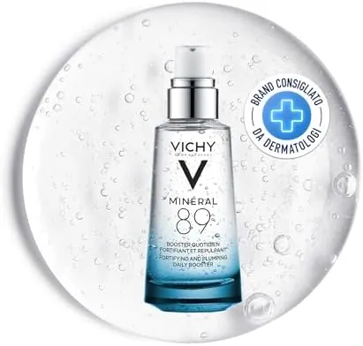 Vichy Mineral 89 Hyaluronic Acid Hydrating Serum For All Skin Types, 50ml