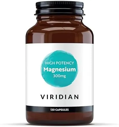 High Potency Magnesium 300mg 120 Capsules
