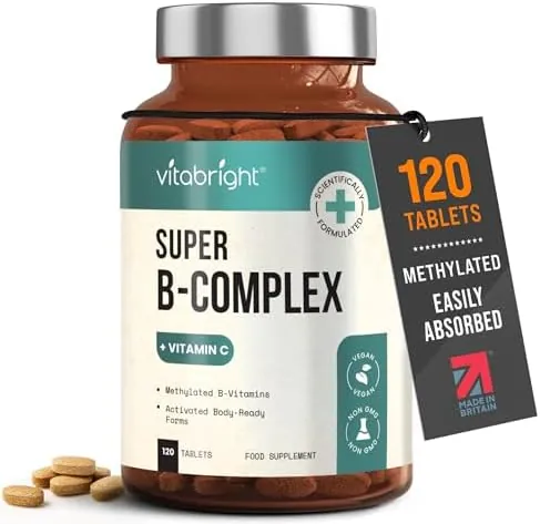 Vitamin B Complex High Strength Methylated B Vitamins