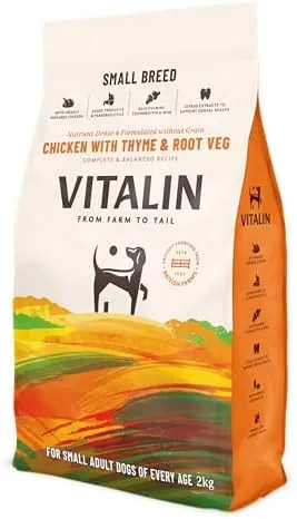 Vitalin Adult Small Breed Dry Dog Food