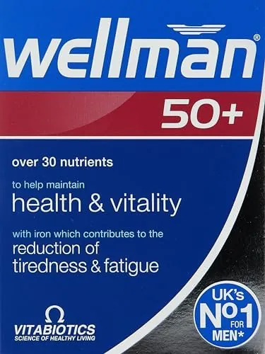 Wellman, Multivitamin Tablets for Men Over 50 Years